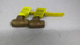 Apollo 70-102-01 3/8" USA 600 CWP Lot Of 2