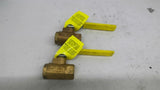Apollo 70-102-01 C 11 3/8" 600 WOG Lot Of 2