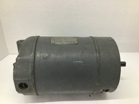 Master HV 43963 AC Motor 1/2 HP 1800 Rpm 4P Single Phase 56C Frame