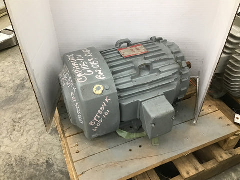 GE 5K6215QPA3048A 10 HP AC Motor 460V 1800 RPM 4P 215TZ 3PH 60HZ TEFC