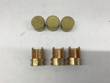 Bussmann 663-R Fuse Reducer 30A Lot Of 3