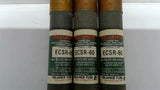 Reliance ECSR-60 Time Delay Dual Element Current Limiting Fuse 60A 600V Lot Of 2
