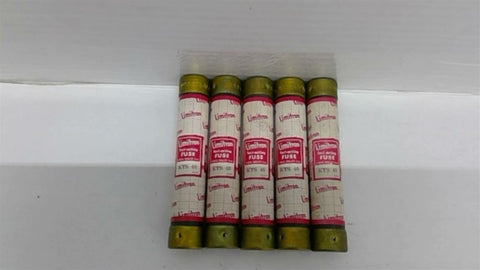 Limitron KTS40 Fast Acting Fuse 40A 600V Lot Of 5