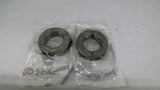 Stafford 8S102 1-1/8" 2 PC Clamp Collar Stainless Low Profile W/O 63375 Lot Of 2