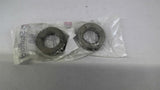 Stafford 8S102 1-1/8" 2 PC Clamp Collar Stainless Low Profile W/O 63375 Lot Of 2