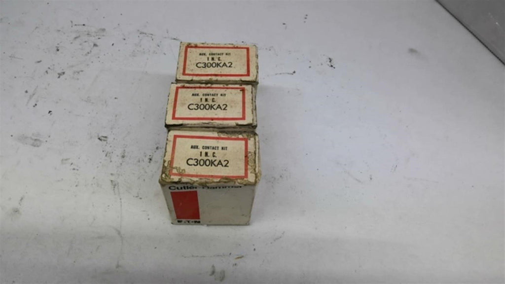 Cutler Hammer C300KA2 Auxiliary Contact Lot Of 3