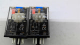 Omron MKS2PIN Single Phase Relay 250 VAC Lot Of 2