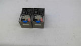 Omron MKS2PIN Single Phase Relay 250 VAC Lot Of 2