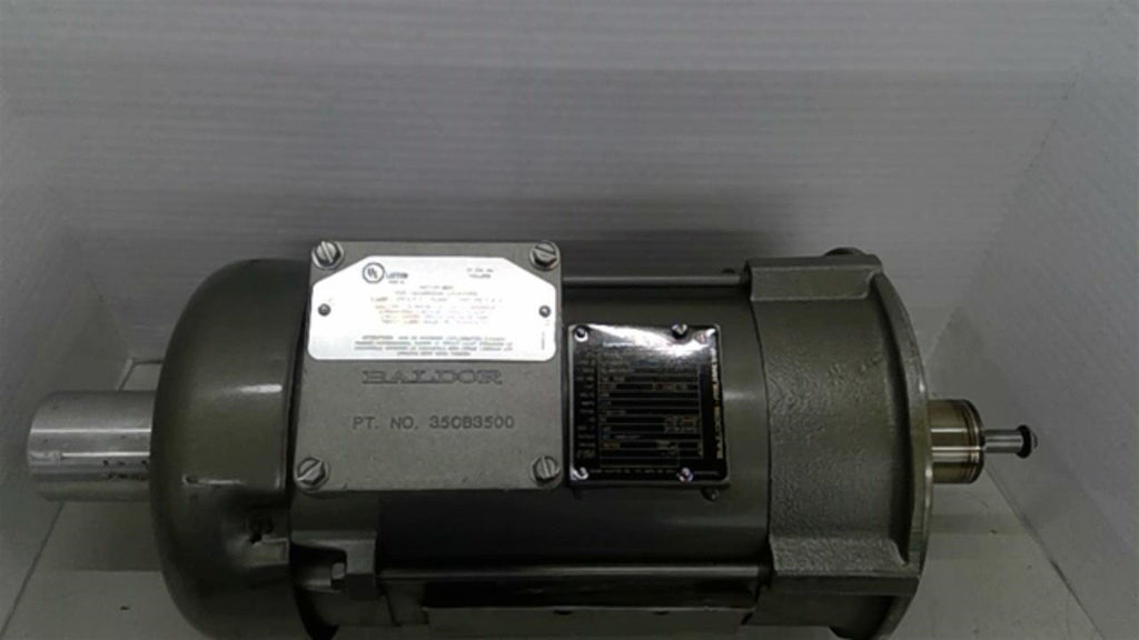 Baldor F36498718 .5/.33HP 460V 1750/1160RPM 4P 182TCZ 3PH 60HZ TEFC