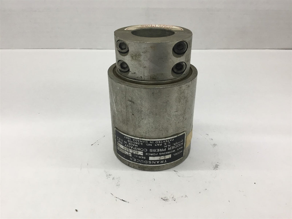 Kidder Press Company S-2 Transducer 150 LBS Working Force