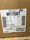 Baldor M1758T 5/1.3Hp 460V 1725/850Rpm 184T Frame 3Ph 60Hz TEFC Enclosure