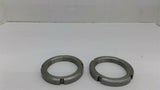 SKF KM-13 Bearing Locknut 62mm ID Lot Of 2