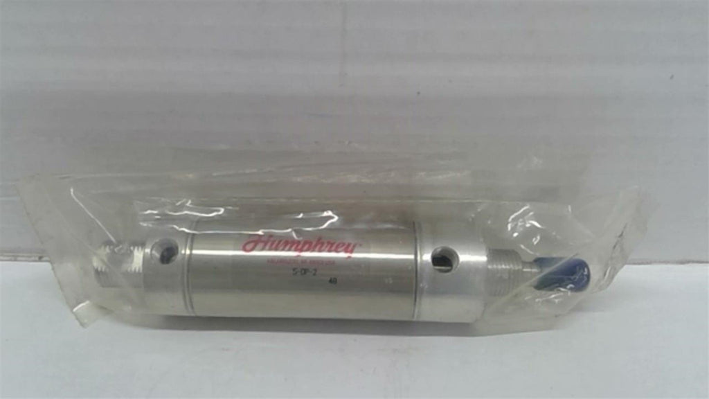 Humphrey 5-DP-2 Pneumatic Cylinder Double Acting 1 1/2" Bore-2"Stroke