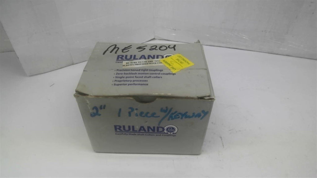 Ruland Nomar SPC-32-32-F Two-Piece Split Rigid Coupling With Keyway Bore 2"2"
