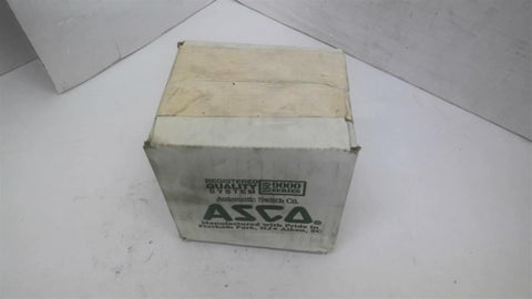 ASCO Red Hat 8314G6 Solenoid Valve 24 VDC 1/4" 3W