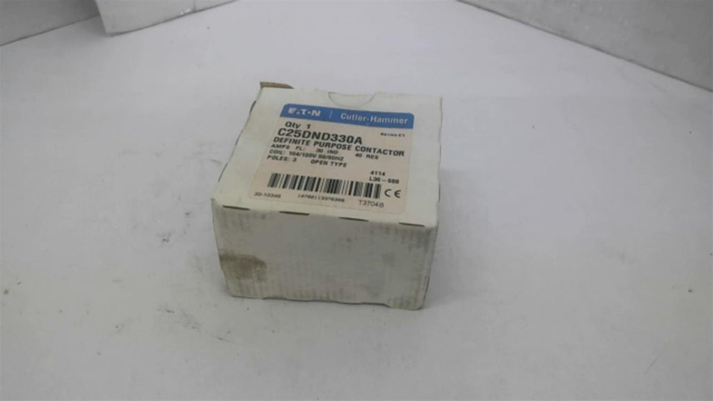 Eaton 25DND330A Definite Purpose Contactor 30 Amp 120V Coil