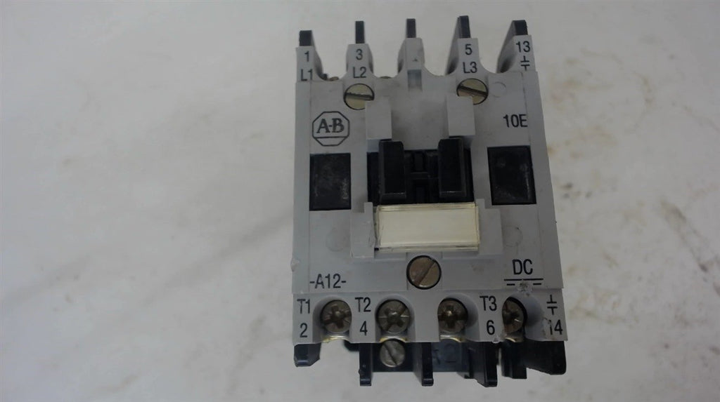 Allen-Bradley 100-A12Nz*3 Contactor / Starter, 12 Amp, 200 / 600 V, Series B