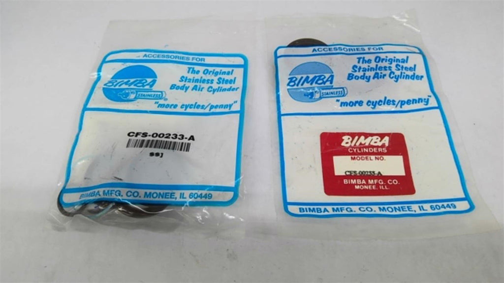 Bimba CFS-00233-A Cylinder Kit Lot Of 2