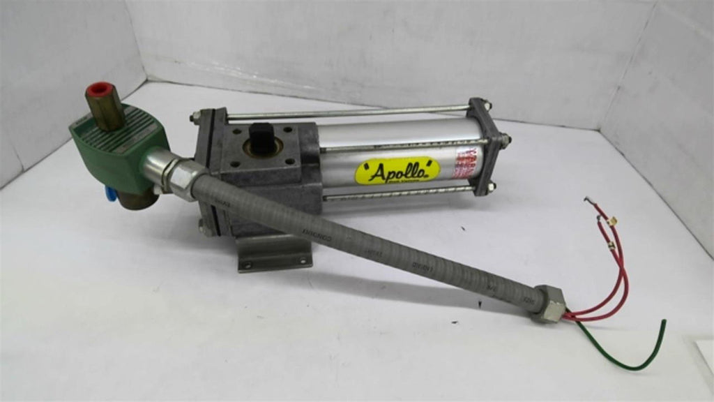 Apollo Actuator BVA 2S Pneumatic Cylinder with Asco MP C 080 Valve