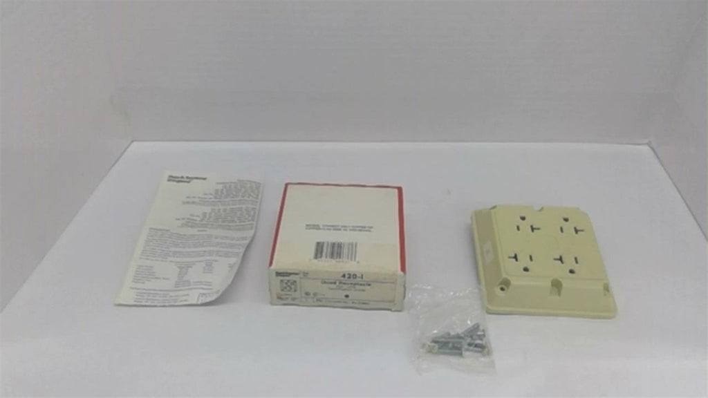 Pass & Seymour 450I Quad Receptacle