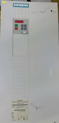 Siemens 6SE7027-2TD51-Z Inverter 72 Amps Scratches And Dings On Door