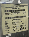 Siemens 6SE7036-0EK50-Z Variable Frequency Drive 480 Volts