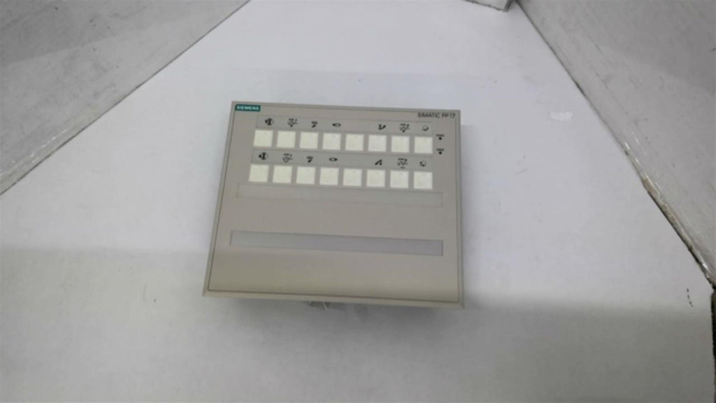 Siemens Simatic PP17 Touch Screen Panel