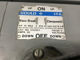 I-T-E Gould V7E3611 Vacu-Break 30A 600V 3P Fused