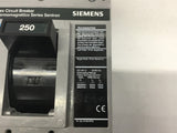 Siemens FXD63B250 Circuit Breaker 250A 600V