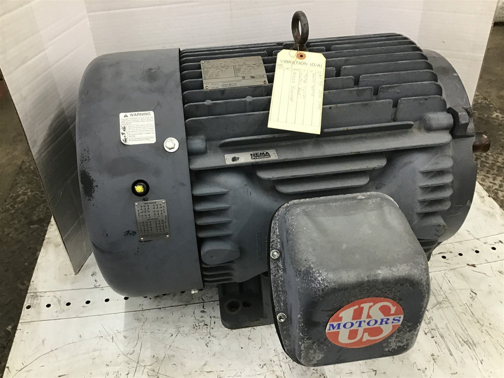 NIDEC H75P2ES 75 HP AC Motor 230/460V 1800 Rpm 4P 3PH 60HZ TEFC