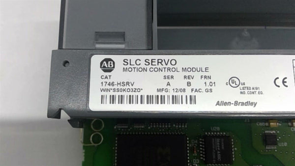 Allen Bradley 1746-HRSV SLC Servo Motion Control Module – BME Bearings ...