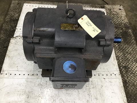 WEG 125HP 460V AC Motor 1800 RPM 4P 405TS FR 3PH DP