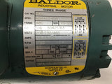 Baldor MOO 1/6HP AC Motor 208-230/460V 1800 Rpm 4P 48C 3PH 60HZ TEFC