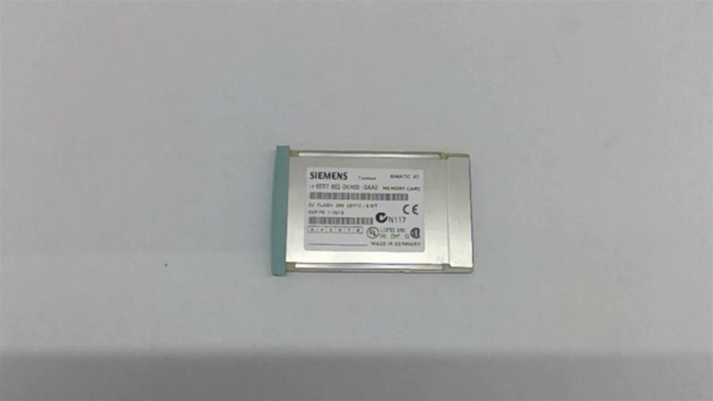 Siemens 6ES7 952-0KH00-0AA0 Simatic S7 Memory Card 5V Flash 256kBYTE/8 Bit