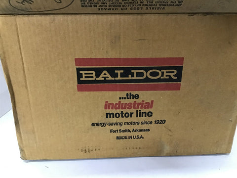 Baldor VBM3546T 1 HP 208-230/460V 1800 Rpm 4P 143TC 60Hz 3PH TEFC