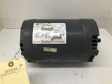 Magnetek H710 2 hp AC Motor 200-230/460V 1800 RPM 4P 56C 3ph 60hz TEFC