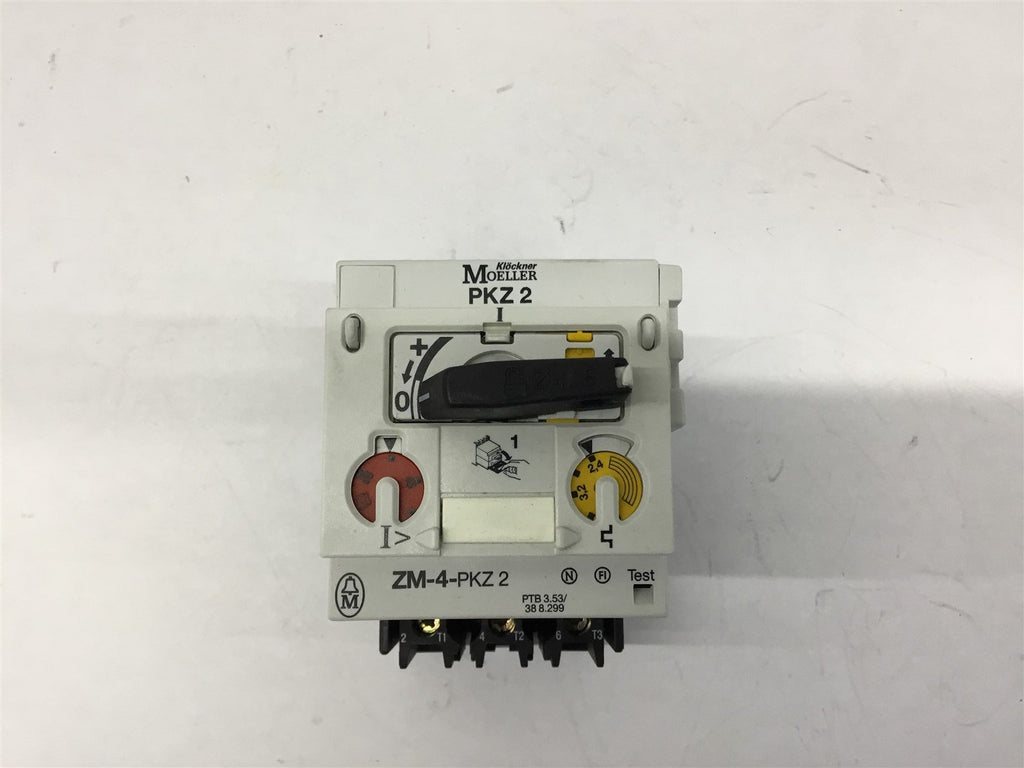 Klockner Moeller ZM-4-PKZ2 Manual Motor Starter