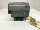 Delco 2J7524CJZ 1/3Hp AC Motor 208-220/440V 1800 Rpm 4P 56CZ 3P