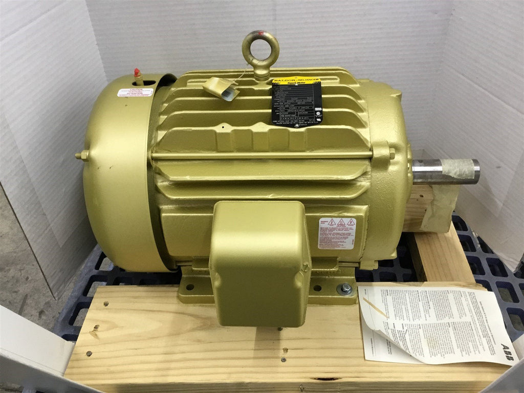 Baldor EM2334T 20Hp Ac motor 230/460V 1800 Rpm 4P 256T 3Ph
