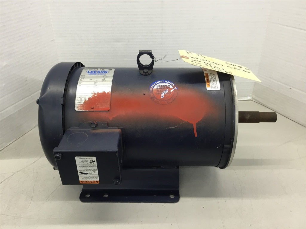Leeson G132027.00 7-1/2Hp 208-230V 3600 Rpm 4P 213JM 3Ph