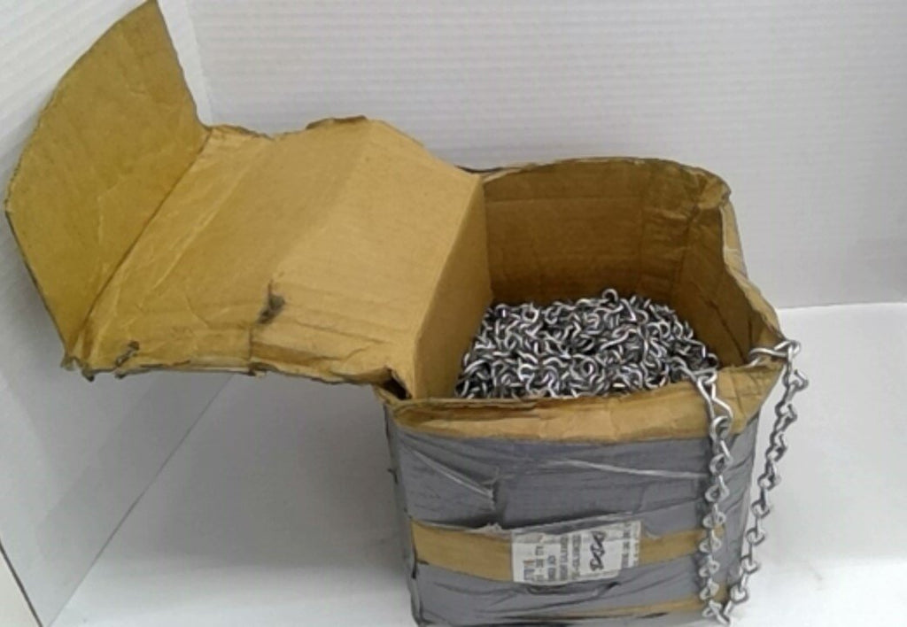 37016 Single Jack Bright Galvanized #10 Chain