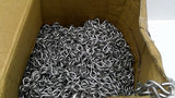37016 Single Jack Bright Galvanized #10 Chain