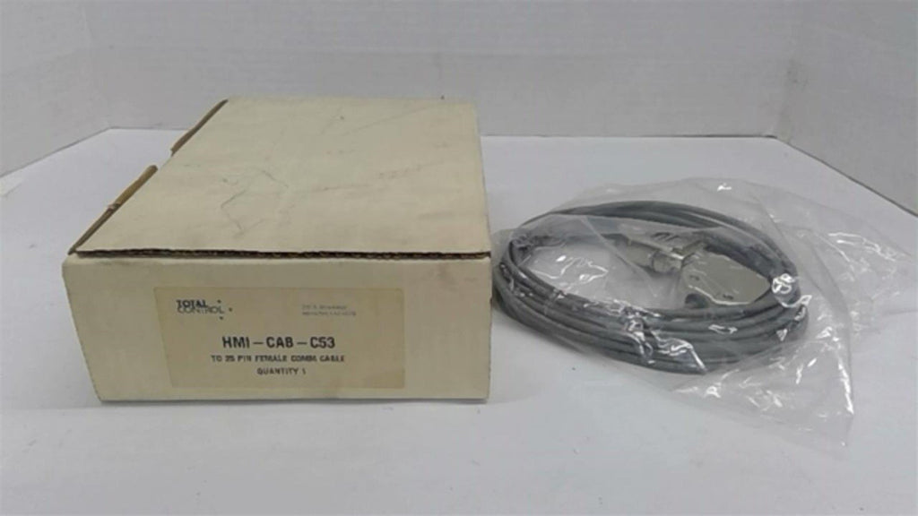 Total Control HMI-CAB-C53 Female Comm. Cable 25 Pin