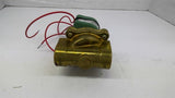Asco Red Hat 8210827 Solenoid Valve 120 volts 300 PSI 1" Pipe 20 Watts