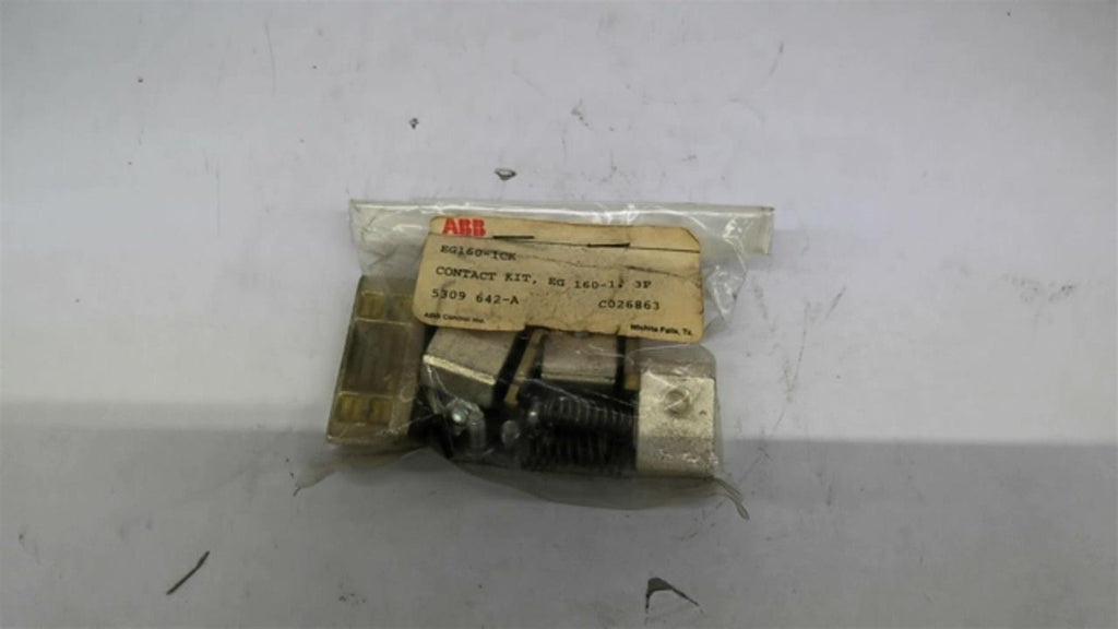 ABB EG160-1CK Contact Kit EG 160-1 3 Pole