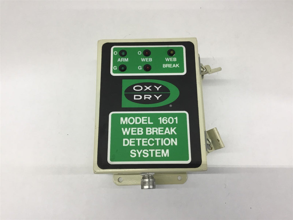 Oxy Dry 1601 Web Break Detection System
