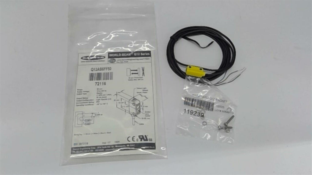 Banner Q12AB6FF50 Photoelectric Switch