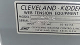 Cleveland-Kidder PM-4/TA3 Web Tension Indicator Equipment 117 Vac