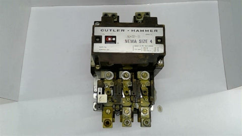 Cutler-Hammer A10FN0 size 4 Starter 100 Hp 460 Volts
