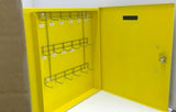 Lab Safety Supply Double Door Padlock Control Center Cabinet